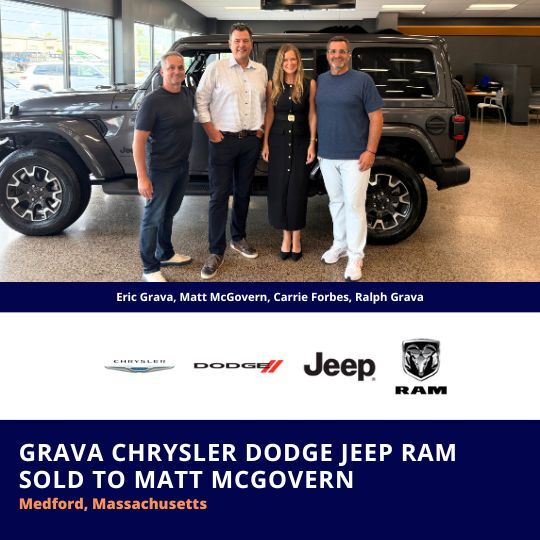 Grava Chrysler Dodge Jeep Ram sold to Matt McGovern